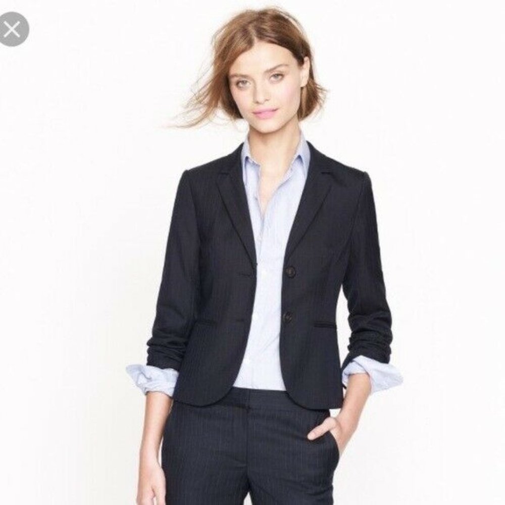 J.Crew Blazer Super 120s Wool Tall